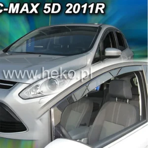 ΑΝΕΜΟΘΡΑΥΣΤΕΣ ΓΙΑ FORD C-MAX 5D 2011-2019 / GRAND C-MAX 5D 2011-2019 ΖΕΥΓΑΡΙ ΑΠΟ ΕΥΚΑΜΠΤΟ ΦΙΜΕ ΠΛΑΣΤΙΚΟ HEKO - 2 ΤΕΜ. 15291