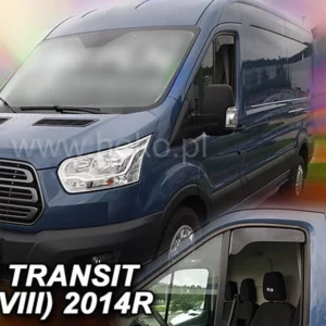 ΑΝΕΜΟΘΡΑΥΣΤΕΣ ΓΙΑ FORD TRANSIT 8 2013+ ΚΟΝΤΟ ΖΕΥΓΑΡΙ ΑΠΟ ΕΥΚΑΜΠΤΟ ΦΙΜΕ ΠΛΑΣΤΙΚΟ HEKO - 2 ΤΕΜ. 15309