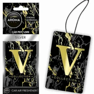 ΑΡΩΜΑΤΙΚΟ (ΚΡΕΜΑΣΤΟ) AROMA V-COLLECTION - SILVER​ ΑΜΙΟ - 1 ΤΕΜ. A83553