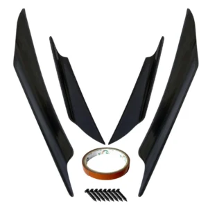 ΔΙΑΚΟΣΜΗΤΙΚΑ ΦΤΕΡΑ SPOILER ΠΡΟΦΥΛΑΚΤΗΡΑ ΜΑΥΡΑ CANARDS 2ΤΕΜ. AC4