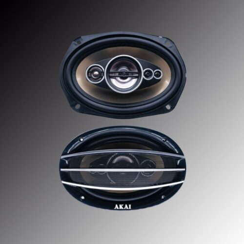 ΗΧΕΙΑ 5 ΔΡΟΜΩΝ 6x9inc ΟΒΑΛ 250W RMS 89dB AKAI 2ΤΕΜ.