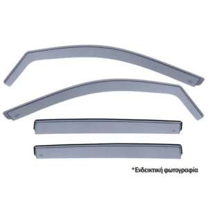 ΣΕΤ ΑΝΕΜΟΘΡΑΥΣΤΕΣ ΓΙΑ VOLVO XC40 5D 2018+ ΑΠΟ ΕΥΚΑΜΠΤΟ ΧΥΤΟ ΑΚΡΥΛΙΚΟ ΓΥΑΛΙ (CAST ACRYLIC GLASS) DGA - 4 ΤΕΜ. ANEM.SETDGA26014FR