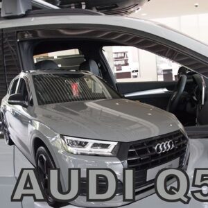 ΑΝΕΜΟΘΡΑΥΣΤΕΣ ΓΙΑ AUDI Q5 5D 2016-2021 ΖΕΥΓΑΡΙ ΑΠΟ ΕΥΚΑΜΠΤΟ ΦΙΜΕ ΠΛΑΣΤΙΚΟ HEKO - 2 ΤΕΜ. 10265