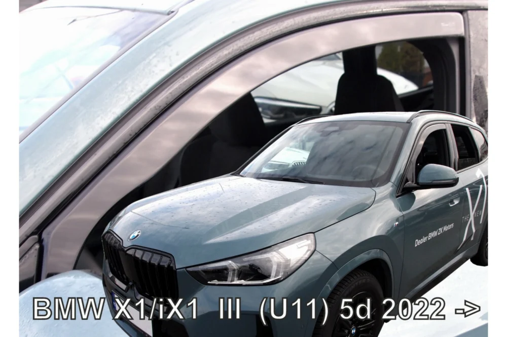 ΑΝΕΜΟΘΡΑΥΣΤΕΣ ΓΙΑ BMW X1 (U11) /iX1 5D 2022+ ΣΕΤ ΑΥΤΟΚΙΝΗΤΟΥ ΑΠΟ ΕΥΚΑΜΠΤΟ ΦΙΜΕ ΠΛΑΣΤΙΚΟ HEKO - 4 ΤΕΜ. ΑΝΕΜΟΘΡΑΥΣΤΕΣ ΓΙΑ BMW X1 (U11) /iX1 5D 2022-2023 ΖΕΥΓΑΡΙ ΑΠΟ ΕΥΚΑΜΠΤΟ ΦΙΜΕ ΠΛΑΣΤΙΚΟ HEKO - 2 ΤΕΜ. 11196 - Image 1
