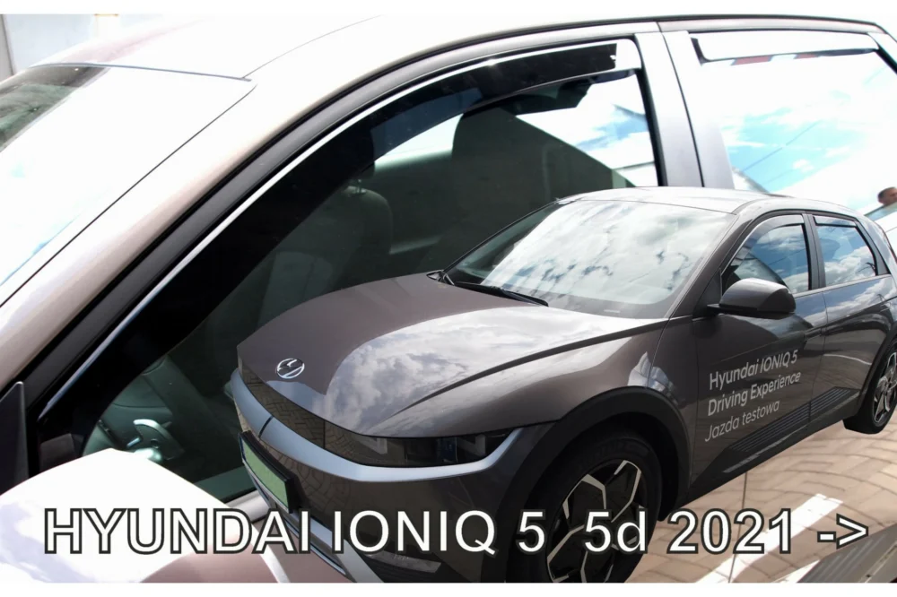 ΑΝΕΜΟΘΡΑΥΣΤΕΣ ΓΙΑ HYUNDAI IONIQ 5D 2021+ ΣΕΤ ΑΥΤΟΚΙΝΗΤΟΥ ΑΠΟ ΕΥΚΑΜΠΤΟ ΦΙΜΕ ΠΛΑΣΤΙΚΟ HEKO - 4 ΤΕΜ. ΑΝΕΜΟΘΡΑΥΣΤΕΣ ΓΙΑ HYUNDAI IONIQ 5D 2021+ ΣΕΤ ΑΥΤΟΚΙΝΗΤΟΥ ΑΠΟ ΕΥΚΑΜΠΤΟ ΦΙΜΕ ΠΛΑΣΤΙΚΟ HEKO - 4 ΤΕΜ. 17313 - Image 1