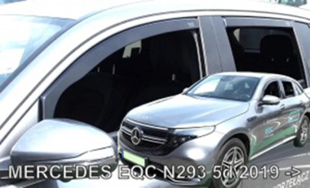 ΑΝΕΜΟΘΡΑΥΣΤΕΣ ΓΙΑ MERCEDES EQC N293 5D 2019+ ΣΕΤ ΑΥΤΟΚΙΝΗΤΟΥ ΑΠΟ ΕΥΚΑΜΠΤΟ ΦΙΜΕ ΠΛΑΣΤΙΚΟ HEKO - 4 ΤΕΜ. ΑΝΕΜΟΘΡΑΥΣΤΕΣ ΓΙΑ MERCEDES EQC N293 5D 2019+ ΣΕΤ ΑΥΤΟΚΙΝΗΤΟΥ ΑΠΟ ΕΥΚΑΜΠΤΟ ΦΙΜΕ ΠΛΑΣΤΙΚΟ HEKO - 4 ΤΕΜ. - Image 1