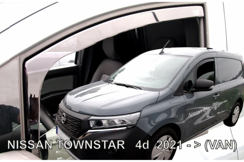 ΑΝΕΜΟΘΡΑΥΣΤΕΣ ΓΙΑ NISSAN TOWNSTAR VAN 2021+ ΖΕΥΓΑΡΙ VAN ΑΠΟ ΕΥΚΑΜΠΤΟ ΦΙΜΕ ΠΛΑΣΤΙΚΟ HEKO - 2 ΤΕΜ. ΑΝΕΜΟΘΡΑΥΣΤΕΣ ΓΙΑ NISSAN TOWNSTAR VAN 2021+ ΖΕΥΓΑΡΙ VAN ΑΠΟ ΕΥΚΑΜΠΤΟ ΦΙΜΕ ΠΛΑΣΤΙΚΟ HEKO - 2 ΤΕΜ. 24312 - Image 1