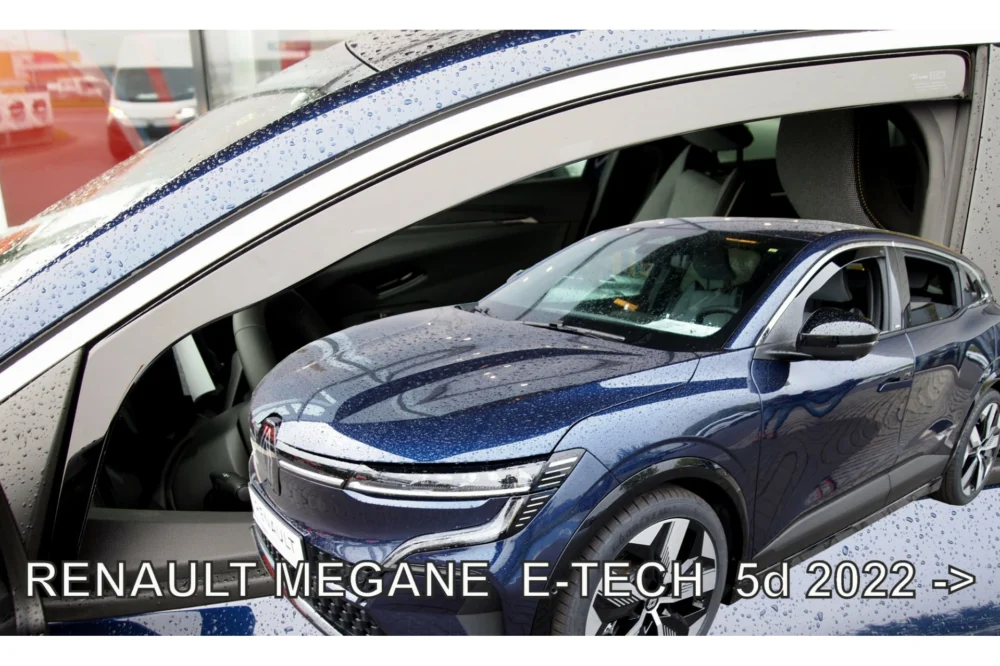 ΑΝΕΜΟΘΡΑΥΣΤΕΣ ΓΙΑ RENAULT MEGANE E-TECH 5D 2022+ ΣΕΤ ΑΥΤΟΚΙΝΗΤΟΥ ΑΠΟ ΕΥΚΑΜΠΤΟ ΦΙΜΕ ΠΛΑΣΤΙΚΟ HEKO - 4 ΤΕΜ. ΑΝΕΜΟΘΡΑΥΣΤΕΣ ΓΙΑ RENAULT MEGANE E-TECH 5D 2022+? ΖΕΥΓΑΡΙ ΑΠΟ ΕΥΚΑΜΠΤΟ ΦΙΜΕ ΠΛΑΣΤΙΚΟ HEKO - 2 ΤΕΜ. 27021 - Image 1