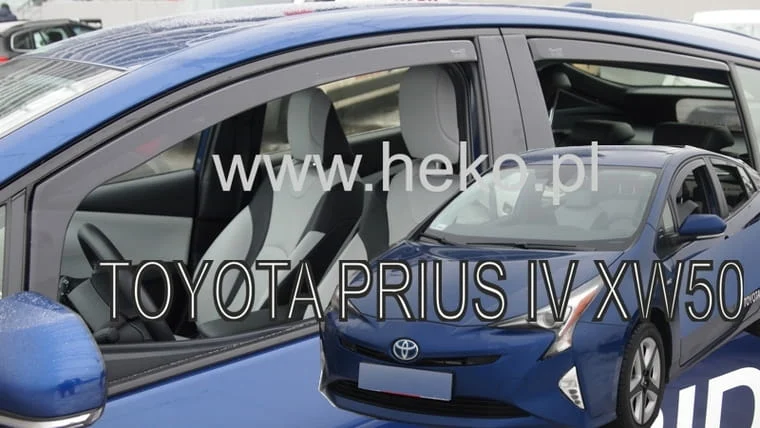 ΑΝΕΜΟΘΡΑΥΣΤΕΣ ΓΙΑ TOYOTA PRIUS 5D 2016+ ΣΕΤ ΑΥΤΟΚΙΝΗΤΟΥ ΑΠΟ ΕΥΚΑΜΠΤΟ ΦΙΜΕ ΠΛΑΣΤΙΚΟ HEKO - 4 ΤΕΜ. ΑΝΕΜΟΘΡΑΥΣΤΕΣ ΓΙΑ TOYOTA PRIUS 5D 2016+ ΣΕΤ ΑΥΤΟΚΙΝΗΤΟΥ ΑΠΟ ΕΥΚΑΜΠΤΟ ΦΙΜΕ ΠΛΑΣΤΙΚΟ HEKO - 4 ΤΕΜ. 29647 - Image 1