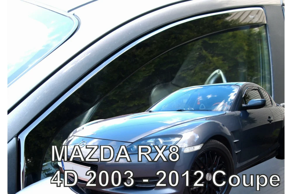 ΑΝΕΜΟΘΡΑΥΣΤΕΣ ΓΙΑ MAZDA RX8 4D 2003-2012 COUPE ΖΕΥΓΑΡΙ ΑΠΟ ΕΥΚΑΜΠΤΟ ΦΙΜΕ ΠΛΑΣΤΙΚΟ HEKO - 2 ΤΕΜ. ΑΝΕΜΟΘΡΑΥΣΤΕΣ ΓΙΑ MAZDA RX8 4D 2003-2012 COUPE ΖΕΥΓΑΡΙ ΑΠΟ ΕΥΚΑΜΠΤΟ ΦΙΜΕ ΠΛΑΣΤΙΚΟ HEKO - 2 ΤΕΜ. 23181 - Image 1