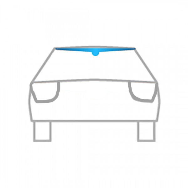 ΑΝΕΜΟΘΡΑΥΣΤΗΣ ΠΙΣΩ ΠΑΡΜΠΡΙΖ ΓΙΑ FIAT PANDA 5D 09/2003+ 02093