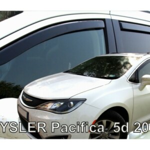 ΑΝΕΜΟΘΡΑΥΣΤΕΣ ΓΙΑ CHRYSLER PACIFICA SW 2016+ ΣΕΤ ΑΥΤΟΚΙΝΗΤΟΥ ΑΠΟ ΕΥΚΑΜΠΤΟ ΦΙΜΕ ΠΛΑΣΤΙΚΟ HEKO - 4 ΤΕΜ. 10415