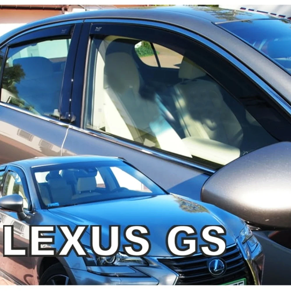 ΑΝΕΜΟΘΡΑΥΣΤΕΣ ΓΙΑ LEXUS GS IV 250 4D 2016+ ΣΕΤ ΑΥΤΟΚΙΝΗΤΟΥ ΑΠΟ ΕΥΚΑΜΠΤΟ ΦΙΜΕ ΠΛΑΣΤΙΚΟ HEKO - 4 ΤΕΜ. ΑΝΕΜΟΘΡΑΥΣΤΕΣ ΓΙΑ LEXUS GS IV 250 4D 2016+ ΣΕΤ ΑΥΤΟΚΙΝΗΤΟΥ ΑΠΟ ΕΥΚΑΜΠΤΟ ΦΙΜΕ ΠΛΑΣΤΙΚΟ HEKO - 4 ΤΕΜ. 30027 - Image 1