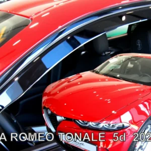 ΑΝΕΜΟΘΡΑΥΣΤΕΣ ΓΙΑ ALFA ROMEO TONALE 5D 2020+  SET ΑΠΟ ΕΥΚΑΜΠΤΟ ΦΙΜΕ ΠΛΑΣΤΙΚΟ HEKO - 4 ΤΕΜ. ΑΝΕΜ.SET10121