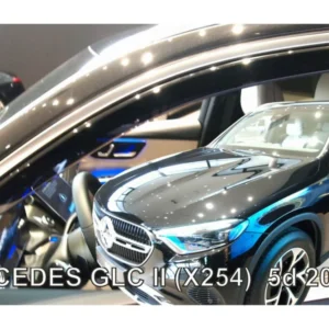 ΑΝΕΜΟΘΡΑΥΣΤΕΣ ΓΙΑ MERCEDES GLC X254 5D 2022+ - ΖΕΥΓΑΡΙ ΑΥΤΟΚΙΝΗΤΟΥ ΑΠΟ ΕΥΚΑΜΠΤΟ ΦΙΜΕ ΠΛΑΣΤΙΚΟ HEKO - 2 ΤΕΜ. 23639