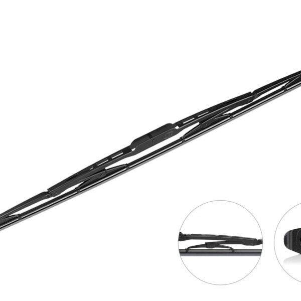Amio - ΥΑΛΟΚΑΘΑΡΙΣΤΗΡΑΣ ALCA SPECIAL 600mm /24'' - 1 Τεμ. (AS114/AM) AS114