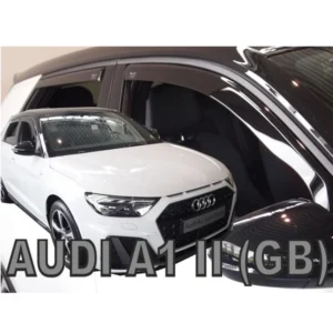 ΑΝΕΜΟΘΡΑΥΣΤΕΣ ΓΙΑ AUDI A1 5D 2018+ ΣΕΤ ΑΥΤΟΚΙΝΗΤΟΥ ΑΠΟ ΕΥΚΑΜΠΤΟ ΦΙΜΕ ΠΛΑΣΤΙΚΟ HEKO - 4 ΤΕΜ. 10268