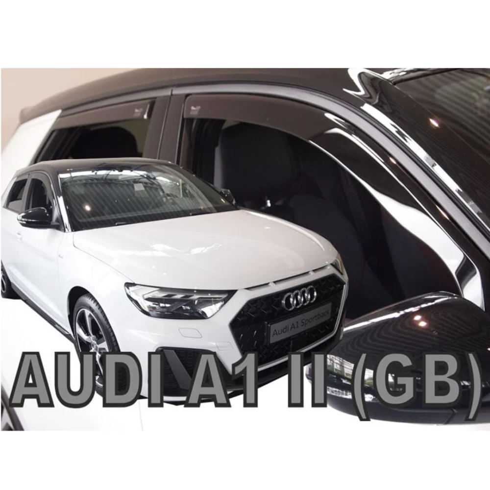 ΑΝΕΜΟΘΡΑΥΣΤΕΣ ΓΙΑ AUDI A1 5D 2018+ ΣΕΤ ΑΥΤΟΚΙΝΗΤΟΥ ΑΠΟ ΕΥΚΑΜΠΤΟ ΦΙΜΕ ΠΛΑΣΤΙΚΟ HEKO - 4 ΤΕΜ. ΑΝΕΜΟΘΡΑΥΣΤΕΣ ΓΙΑ AUDI A1 5D 2018+ ΣΕΤ ΑΥΤΟΚΙΝΗΤΟΥ ΑΠΟ ΕΥΚΑΜΠΤΟ ΦΙΜΕ ΠΛΑΣΤΙΚΟ HEKO - 4 ΤΕΜ. 10268 - Image 1