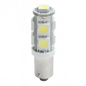 T4W 12V 2,16W BA9s (ΜΙΝΙΟΝ) LED 9xSMD5050 ΛΕΥΚΟ BLISTER 2ΤΕΜ. M-TECH LB084W