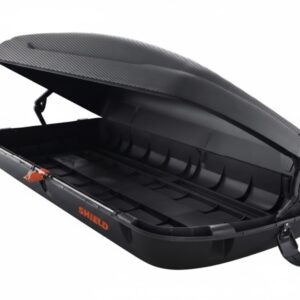 ArtPlast - Μπαγκαζιέρα Οροφής 400 lt Carbon με Διάσταση 169 x 79 x 37,5 cm σε Μαύρο/Ανάγλυφο χρώμα για Επιβατικά Αυτοκίνητα - 1 τεμ. (BA400/PA) BA400/PA