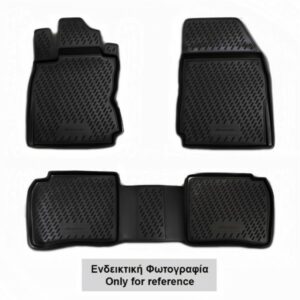 ΠΑΤΑΚΙΑ ΣΕ ΣΚΑΦΗ TPE ΛΑΣΤΙΧΟ ΓΙΑ VW POLO 09/2009+  ΣΕ ΜΑΥΡΟ ΧΡΩΜΑ NOVLINE - 4 ΤΕΜ. EXP.NLC.51.30.210K