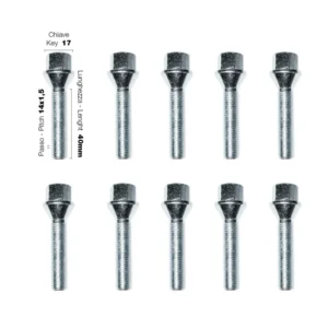 ΜΠΟΥΛΟΝΙΑ ΚΩΝΙΚΑ 14x1.5 40mm 10ΤΜΧ (17) BR/9-10