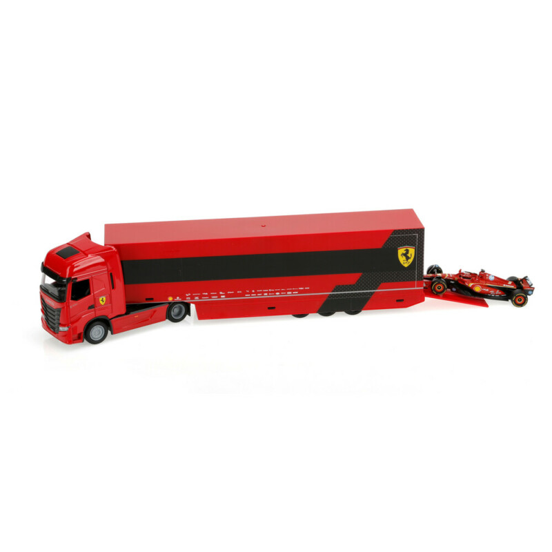 ΜΙΝΙΑΤΟΥΡΑ ΝΤΑΛΙΚΑ FERRARI IVECO S-WAY 570 LECLERC 1:43 BURAGO LAMPA 1ΤΕΜ. BU36867