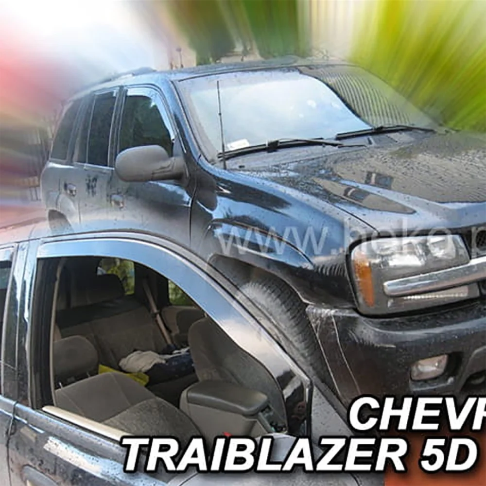 ΑΝΕΜΟΘΡΑΥΣΤΕΣ ΓΙΑ CHEVROLET TRAIBLAZER 5D 2002-2009 ΖΕΥΓΑΡΙ ΑΠΟ ΕΥΚΑΜΠΤΟ ΦΙΜΕ ΠΛΑΣΤΙΚΟ HEKO - 2 ΤΕΜ. ΑΝΕΜΟΘΡΑΥΣΤΕΣ ΓΙΑ CHEVROLET TRAIBLAZER 5D 2002-2009 ΖΕΥΓΑΡΙ ΑΠΟ ΕΥΚΑΜΠΤΟ ΦΙΜΕ ΠΛΑΣΤΙΚΟ HEKO - 2 ΤΕΜ. 10540 - Image 1