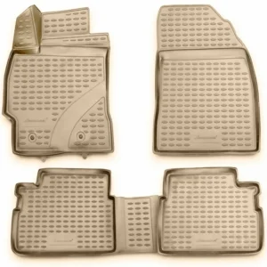 ΜΑΡΚΕ ΠΑΤΑΚΙΑ ΣΕ ΣΚΑΦΗ TPE ΛΑΣΤΙΧΟ ΓΙΑ TOYOTA COROLLA 2013-2019  ΣΕ ΜΠΕΖ ΧΡΩΜΑ NOVLINE - 4 ΤΕΜ. EXP.NLC.3D.48.68.212K