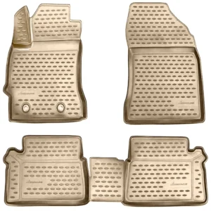 ΜΑΡΚΕ ΠΑΤΑΚΙΑ ΣΕ ΣΚΑΦΗ TPE ΛΑΣΤΙΧΟ ΓΙΑ TOYOTA AURIS 2013+  ΣΕ ΜΠΕΖ ΧΡΩΜΑ NOVLINE - 4 ΤΕΜ. EXP.NLC.3D.48.62.212K