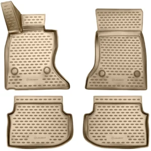 ΜΑΡΚΕ ΠΑΤΑΚΙΑ ΣΕ ΣΚΑΦΗ TPE ΛΑΣΤΙΧΟ ΓΙΑ BMW ΣΕΙΡΑ 5 F10 2010-2013  ΣΕ ΜΠΕΖ ΧΡΩΜΑ NOVLINE - 4 ΤΕΜ. EXP.NLC.3D.05.32.212K