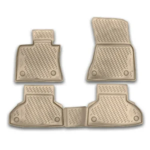 ΜΑΡΚΕ ΠΑΤΑΚΙΑ ΣΕ ΣΚΑΦΗ TPE ΛΑΣΤΙΧΟ ΓΙΑ BMW X6 F16 2014+  (ΜΠΕΖ) - 4 ΤΕΜ. EXP.CARBMW00001B