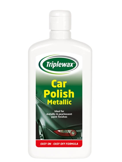 ΥΓΡΟ ΚΕΡΙ ΓΥΑΛΙΣΜΑΤΟΣ ΓΙΑ ΜΕΤΑΛΛΙΚΑ ΚΑΙ ΠΕΡΛΕ ΧΡΩΜΑΤΑ CARPLAN TRIPLEWAX CAR POLISH METALLIC 500ML ΥΓΡΟ ΚΕΡΙ ΓΥΑΛΙΣΜΑΤΟΣ ΓΙΑ ΜΕΤΑΛΛΙΚΑ ΚΑΙ ΠΕΡΛΕ ΧΡΩΜΑΤΑ CARPLAN TRIPLEWAX CAR POLISH METALLIC 500ML - Image 1