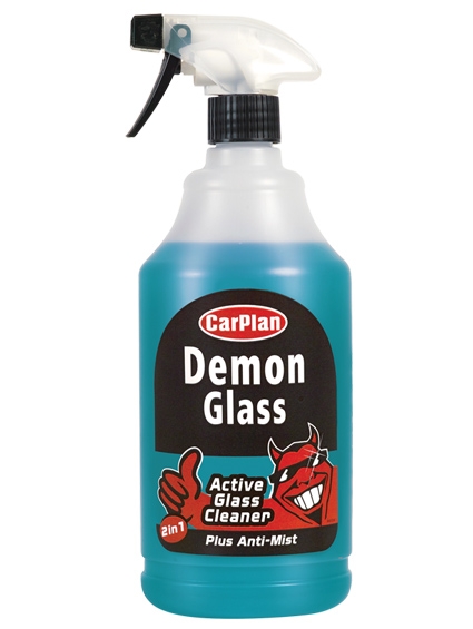 ΚΑΘΑΡΙΣΤΙΚΟ ΥΓΡΟ ΓΙΑ ΤΖΑΜΙΑ ΣΕ ΣΠΡΕΙ CARPLAN DEMON GLASS 1LT CDG101