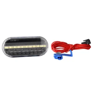 VW GOLF 3+4 /POLO 6N/9N/PASSAT 96>/T5/SHARAN 18LED (2χ9) SMD 2 ΧΡΗΣΕΩΝ ΠΛΑΙΝΑ ΦΛΑΣ ΦΤΕΡΟΥ ΔΙΑΦΑΝΑ CSM105