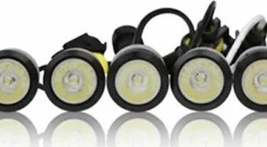 ΦΩΤΑ ΗΜΕΡΑΣ DRL 825S 12V ΠΡΟΣΘΕΤΟ DAYTIME ΔΙΕΘΝΗ ΜΕ 10LED 20x15mm  ΑΣΗΜΙ 2ΤΕΜ M-TECH DRL825S