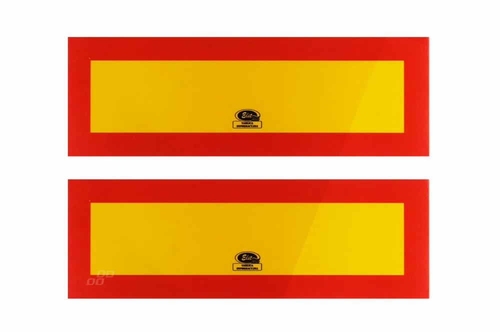 ΑΝΑΚΛΑΣΤΗΡΕΣ ΦΟΡΤΗΓΟΥ ΚΟΚΚΙΝΟ/ΚΙΤΡΙΝΟ 30x10cm ΑΛΟΥΜΙΝΙΟΥ 2ΤΕΜ. ΑΝΑΚΛΑΣΤΗΡΕΣ ΦΟΡΤΗΓΟΥ ΚΟΚΚΙΝΟ/ΚΙΤΡΙΝΟ 30x10cm ΑΛΟΥΜΙΝΙΟΥ 2ΤΕΜ. - Image 1