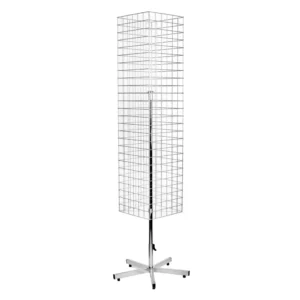 STAND ΜΕΤΑΛΛΙΚΟ ΜΕ ΠΛΕΓΜΑ 4 ΟΨΕΩN ΜΕ ΓΑΝΤΖΑΚΙΑ ΣΤΕΡΕΩΣΗΣ 175x31cm AMIO - 1 Τεμ. EKS