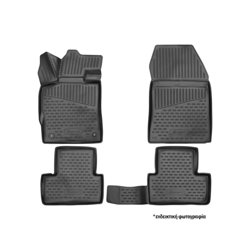 ΠΑΤΑΚΙΑ ΣΕ ΣΚΑΦΗ TPE ΛΑΣΤΙΧΟ ΓΙΑ NISSAN FRONTIER 2022+ KINGCAB ΣΕ ΜΑΥΡΟ ΧΡΩΜΑ NOVLINE - 4 ΤΕΜ. ELEMENT3DAN0583210