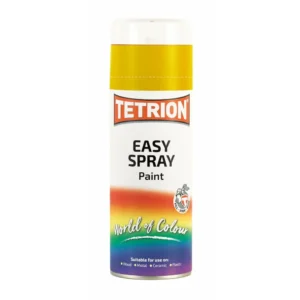 ΧΡΩΜΑ ΣΕ ΣΠΡΕΥ ΚΙΤΡΙΝΟ TETRION EASY SPRAY YELLOW ΠΟΛΛΑΠΛΩΝ ΧΡΗΣΕΩΝ 400ML EPY406