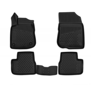 ΜΑΡΚΕ ΠΑΤΑΚΙΑ ΣΕ ΣΚΑΦΗ TPE ΛΑΣΤΙΧΟ ΓΙΑ PEUGEOT 2008 5D 2014+  ΣΕ ΜΑΥΡΟ ΧΡΩΜΑ NOVLINE - 4 ΤΕΜ. EXP.ELEMENT3D3827210K