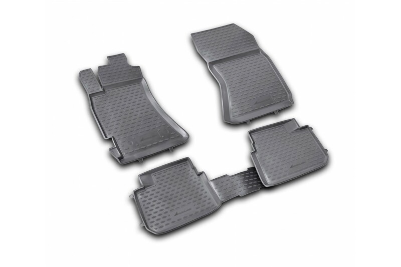 ΜΑΡΚΕ ΠΑΤΑΚΙΑ ΣΕ ΣΚΑΦΗ TPE ΛΑΣΤΙΧΟ ΓΙΑ SUBARU FORESTER 2.5XT 2008-2013  ΣΕ ΜΑΥΡΟ ΧΡΩΜΑ NOVLINE - 4 ΤΕΜ. EXP.NLC.46.08.210KH