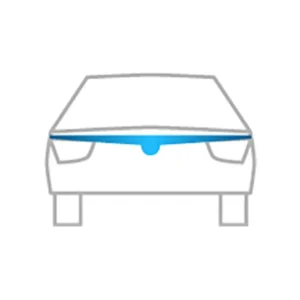 ΑΝΕΜΟΘΡΑΥΣΤΗΣ ΚΑΠΩ ΑΥΤΟΚΙΝΗΤΟΥ ΓΙΑ LADA NIVA 1600 1987-2000 2D ΑΠΟ ΕΥΚΑΜΠΤΟ ΦΙΜΕ ΠΛΑΣΤΙΚΟ HEKO - 1 ΤΕΜ. 02072