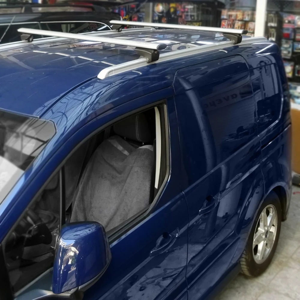 KIT ΜΕ ΜΠΑΡΕΣ ΟΡΟΦΗΣ ΓΙΑ FORD TRANSIT CONNECT ΜΕ FLUSH RAILS 2013+ ΑΛΟΥΜΙΝΙΟΥ ΜΕΝΑΒΟ (LINCE XL 8880/MB) KIT ΜΕ ΜΠΑΡΕΣ ΟΡΟΦΗΣ ΓΙΑ FORD TRANSIT CONNECT ΜΕ FLUSH RAILS 2013+ ΑΛΟΥΜΙΝΙΟΥ ΜΕΝΑΒΟ (LINCE XL 8880/MB) - Image 1