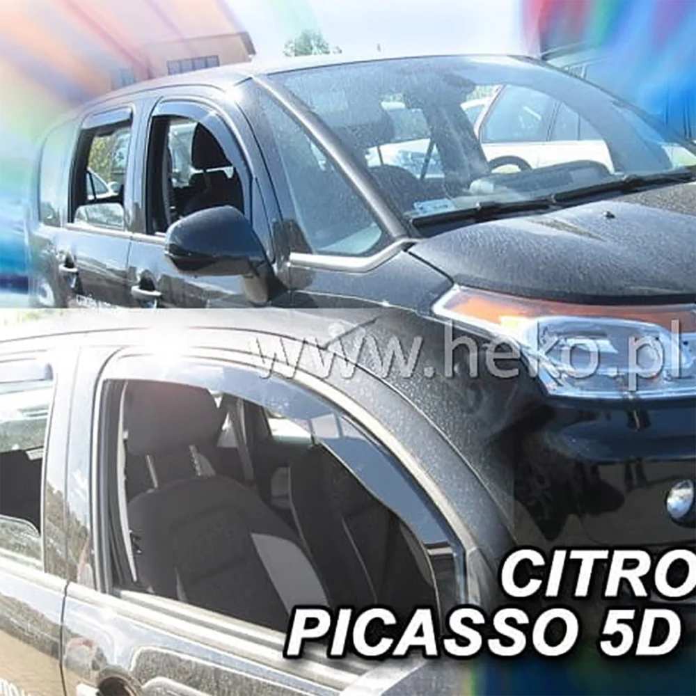 ΑΝΕΜΟΘΡΑΥΣΤΕΣ ΓΙΑ CITROEN C3 PICASSO 5D 2009-2017 ΖΕΥΓΑΡΙ ΑΠΟ ΕΥΚΑΜΠΤΟ ΦΙΜΕ ΠΛΑΣΤΙΚΟ HEKO - 2 ΤΕΜ. ΑΝΕΜΟΘΡΑΥΣΤΕΣ ΓΙΑ CITROEN C3 PICASSO 5D 2009-2017 ΖΕΥΓΑΡΙ ΑΠΟ ΕΥΚΑΜΠΤΟ ΦΙΜΕ ΠΛΑΣΤΙΚΟ HEKO - 2 ΤΕΜ. 12246 - Image 1