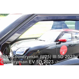 ΑΝΕΜΟΘΡΑΥΣΤΕΣ ΓΙΑ MINI COUNTRYMAN U25 5D 2023+ / COUNTRYMAN EV 5D 2023+ - ΣΕΤ ΑΥΤΟΚΙΝΗΤΟΥ ΑΠΟ ΕΥΚΑΜΠΤΟ ΦΙΜΕ ΠΛΑΣΤΙΚΟ HEKO - 4 ΤΕΜ 22212