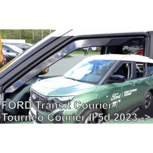 ΑΝΕΜΟΘΡΑΥΣΤΕΣ ΓΙΑ FORD TRANSIT COURIER / TOURNEO COURIER 5D 2023+ ΖΕΥΓΑΡΙ ΑΠΟ ΕΥΚΑΜΠΤΟ ΦΙΜΕ ΠΛΑΣΤΙΚΟ HEKO - 2 ΤΕΜ. 15351