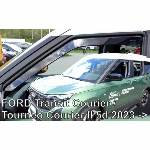 ΑΝΕΜΟΘΡΑΥΣΤΕΣ ΓΙΑ FORD TRANSIT COURIER / TOURNEO COURIER 5D 2023+ ΣΕΤ ΑΥΤΟΚΙΝΗΤΟΥ ΑΠΟ ΕΥΚΑΜΠΤΟ ΦΙΜΕ ΠΛΑΣΤΙΚΟ HEKO - 4 ΤΕΜ ΑΝΕΜΟΘΡΑΥΣΤΕΣ ΓΙΑ FORD TRANSIT COURIER / TOURNEO COURIER 5D 2023+ ΣΕΤ ΑΥΤΟΚΙΝΗΤΟΥ ΑΠΟ ΕΥΚΑΜΠΤΟ ΦΙΜΕ ΠΛΑΣΤΙΚΟ HEKO - 4 ΤΕΜ 15352 - Image 1
