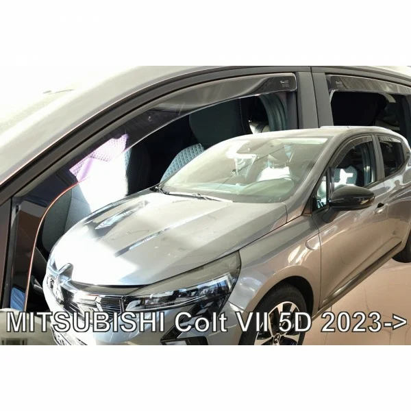 ΑΝΕΜΟΘΡΑΥΣΤΕΣ ΓΙΑ MITSUBISHI COLT 5D 2023+ ΣΕΤ ΑΥΤΟΚΙΝΗΤΟΥ ΑΠΟ ΕΥΚΑΜΠΤΟ ΦΙΜΕ ΠΛΑΣΤΙΚΟ HEKO - 2 ΤΕΜ ΑΝΕΜΟΘΡΑΥΣΤΕΣ ΓΙΑ MITSUBISHI COLT 5D 2023+ ΣΕΤ ΑΥΤΟΚΙΝΗΤΟΥ ΑΠΟ ΕΥΚΑΜΠΤΟ ΦΙΜΕ ΠΛΑΣΤΙΚΟ HEKO - 2 ΤΕΜ 23381 - Image 1