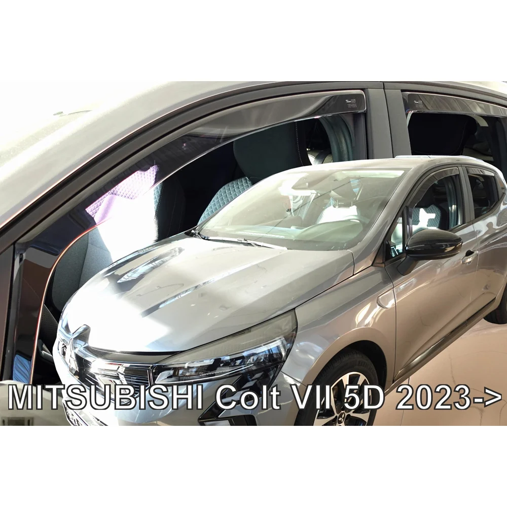 ΑΝΕΜΟΘΡΑΥΣΤΕΣ ΓΙΑ MITSUBISHI COLT 5D 2023+ ΖΕΥΓΑΡΙ ΑΠΟ ΕΥΚΑΜΠΤΟ ΦΙΜΕ ΠΛΑΣΤΙΚΟ HEKO - 4 ΤΕΜ. ΑΝΕΜΟΘΡΑΥΣΤΕΣ ΓΙΑ MITSUBISHI COLT 5D 2023+ ΖΕΥΓΑΡΙ ΑΠΟ ΕΥΚΑΜΠΤΟ ΦΙΜΕ ΠΛΑΣΤΙΚΟ HEKO - 4 ΤΕΜ. 23382 - Image 1